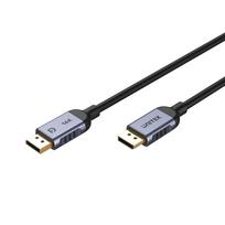 displayport cable 5m - UNITEK C1628GY01-5M DisplayPort kabelis Juodas, Pilkas - 1 nuotrauka
