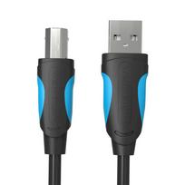 Vention USB 2.0 A kištukinis USB-B spausdintuvo kabelis VAS-A16-B500 5m Juodas (Black)