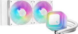intel cooler - Deepcool LE240 WH V2 Baltas (White) - 3 nuotrauka