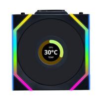 oro ventiliatorius juodas - Lian Li UNI FAN SL Wireless 120 mm Juodas (Black) 3 vnt. - 2 nuotrauka
