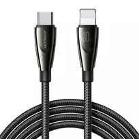 laidas usb c 2m - Joyroom Pioneer Series SA31-CL3 USB-C to Lightning 30W 1.2m Juodas (Black) - 1 nuotrauka