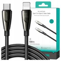 laidas usb c 2m - Joyroom Pioneer Series SA31-CL3 USB-C to Lightning 30W 1.2m Juodas (Black) - 2 nuotrauka