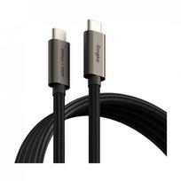usb c 3 2 gen 2 kabelis - Ringke USB-C 3.2 Gen 2x2 PD240W kabelis 100cm - Juodas (Black) - 1 nuotrauka