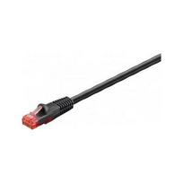 Goobay 55437 U/UTP tinklo kabelis Cat6 50m Juodas (Black)