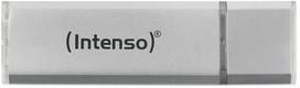 intenso usb 16gb - Intenso Alu Line Anthracite 16GB Silver (Sidabrinis) - 1 nuotrauka