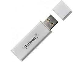 intenso usb 16gb - Intenso Alu Line Anthracite 16GB Silver (Sidabrinis) - 2 nuotrauka