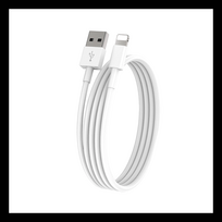 lightning to usb a cable - EGA D1 Lightning kabelis 1m Baltas (White) - 2 nuotrauka