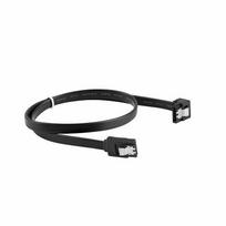 sata data iii cable - Lanberg CA-SASA-13CU-0050-BK SATA III 6Gb/s 0.5m Juodas (Black) - 1 nuotrauka