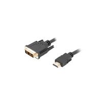 dvi hdmi lanberg - Lanberg HDMI to DVI-D kabelis, CA-HDDV-10CC-0018-BK, 1.8 m Juodas (Black) - 2 nuotrauka