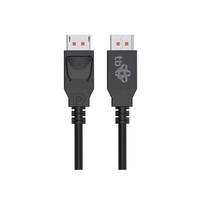 displayport 2.0 cable 2m - TB Displayport Cable 2m Juodas (Black) v 2.1 - 1 nuotrauka