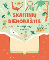 dienorastis - Skaitinių dienoraštis, Perskaityk knygą ir aprašyk!, Oranžinis (Orange), 48 psl. - 2 nuotrauka