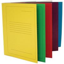 Kartoninis aplankas SMLT, A4, geltonas (Yellow)