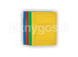 300 g m2 a4 - Kartoninis aplankas SMLT, A4, geltonas (Yellow) - 2 nuotrauka