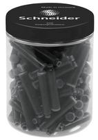 Rašalo kapsulės Schneider, 100 vnt, Juodas (Black)