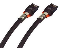 Patchsee Network Cable CAT 6 FTP RJ45 Black 6.1m