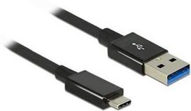type c to usb - Delock Cable SuperSpeed USB 3.1 Gen2 Type-C To USB Type-A 1m Black - 1 nuotrauka