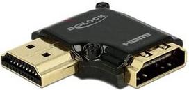 hdmi adapter 90 - Delock Adapter HDMI With Ethernet to HDMI Black - 1 nuotrauka