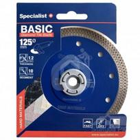 pjovimo diskas 125 specialist - SPECIALIST+ Britva Basic, 125 x 1,2 x 22 mm, keramikai, akmens masei - 1 nuotrauka