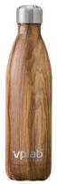 VPLab Steel Thermal Bottle 500ml Wood