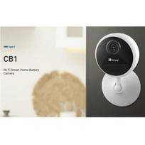 kamera vidaus - EZVIZ CS-CB1 vidaus akumuliatorinė kamera (1080P) Balta (White) - 5 nuotrauka