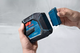 bosch nivelyras lazerinis - Lazerinis nivelyras Bosch GLL 20-22 G + priedai - 5 nuotrauka