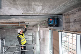 bosch nivelyras lazerinis - Lazerinis nivelyras Bosch GLL 20-22 G + priedai - 6 nuotrauka