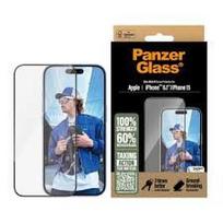 screen protector iphone 15 - Apple iPhone 15/ iPhone 16 Ultra Wide Fit Glass by PanzerGlass - 1 nuotrauka