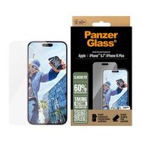 screen protector iphone 15 - Apple iPhone 15 Plus/16 Plus Classic Fit Glass by PanzerGlass - 1 nuotrauka