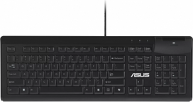 laidas asus - Asus KU100  Smart Card Keyboard  Wired  US  Black - 3 nuotrauka
