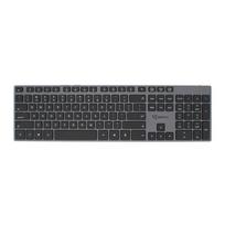 belaide klaviatura kompiuteriui - Sbox WK-131 US Wireless Metal - 1 nuotrauka