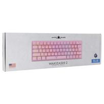 rozine klaviatura - White Shark GK-002421V2 Wakizashi-2 Pink US-Blue.SW - 2 nuotrauka