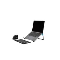 nesiojamojo kompiuterio stovas senukai - NB ACC STAND STEEL TRAVEL/BLACK RGOSC015BL R-GO TOOLS - 2 nuotrauka