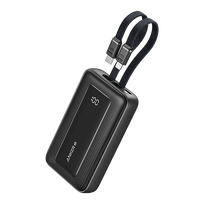 anker power - Anker A1680G11, 10000 mAh, 30 W, juoda - 4 nuotrauka