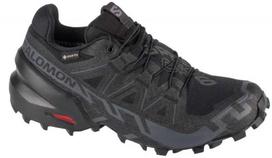salomon 6 gtx - Salomon Speedcross 6 GTX W, Juodas (Black) - 1 nuotrauka