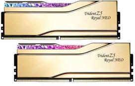 2x16 gb ddr5 - G.SKILL Trident Z5 Royal Neo DDR5 32GB (2x16GB) 6400MHz CL30 Gold (Auksinė) F5-6400J3039G16GX2-TR5NG - 1 nuotrauka