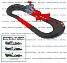 Mattel HOT WHEELS lenktynių trasos rinkinys – Racing Sprint (JDY15)