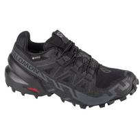 salomon 6 gtx - Salomon Speedcross 6 GTX W, Juodas (Black) - 2 nuotrauka