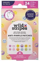 pleistrai spuogams - Wild Stripes Hidrokoloidiniai pleistrai nuo spuogų su arbatmedžio aliejumi „Smile Prevent“, 24 vnt. - 2 nuotrauka