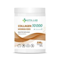 kolagenas su vitaminais - VITA-LAB hidrolizuotas kolagenas 10000 su vitaminu C, 330 g - 2 nuotrauka