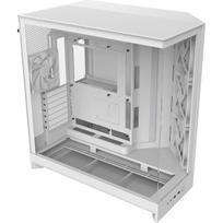 micro tower - NZXT H9 Flow (2025) Balta (White) - 3 nuotrauka