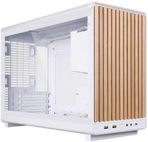 lian li dan a3 matx - Lian Li DAN Cases A3-mATX Wood Edition, Tempered Glass, Micro-ATX - Baltas (White) - 3 nuotrauka