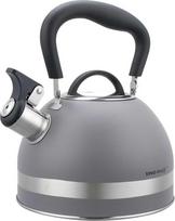 virdulys 0.8 l - King Hoff KH-1851 Virdulys su švilpuku 1.8L Pilkas (Gray) - 2 nuotrauka