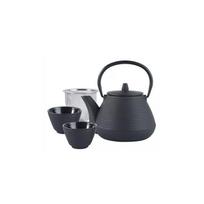 puodelis virdulys - King Hoff KH-1846 Ketaus arbatinukas su filtru ir puodeliais 1L - 2 nuotrauka