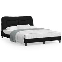 lovos remas, 120x200 cm - vidaXL Lovos rėmas su LED, 120x200 cm, juodas (Black) - 2 nuotrauka