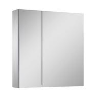 Pakabinama vonios spintelė su veidrodžiu Elita Basic 904653, pilka (Grey)