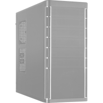 kompiuterio korpusas case - ASUS PRIME AP202 TG ARGB Baltas (White) - 4 nuotrauka