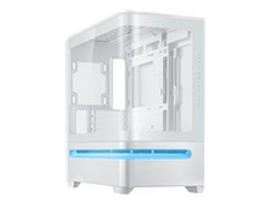 kompiuterio korpusas case - ASUS PRIME AP202 TG ARGB Baltas (White) - 6 nuotrauka