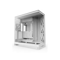 micro tower - NZXT H9 Flow (2025) Balta (White) - 5 nuotrauka