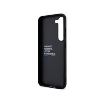 s23 plus - BMW "M PU Carbon Blue Line Case Galaxy S23 Plus" Black - 2 nuotrauka