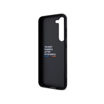 s23 plus - BMW "M PU Carbon Blue Line Case Galaxy S23 Plus" Black - 6 nuotrauka